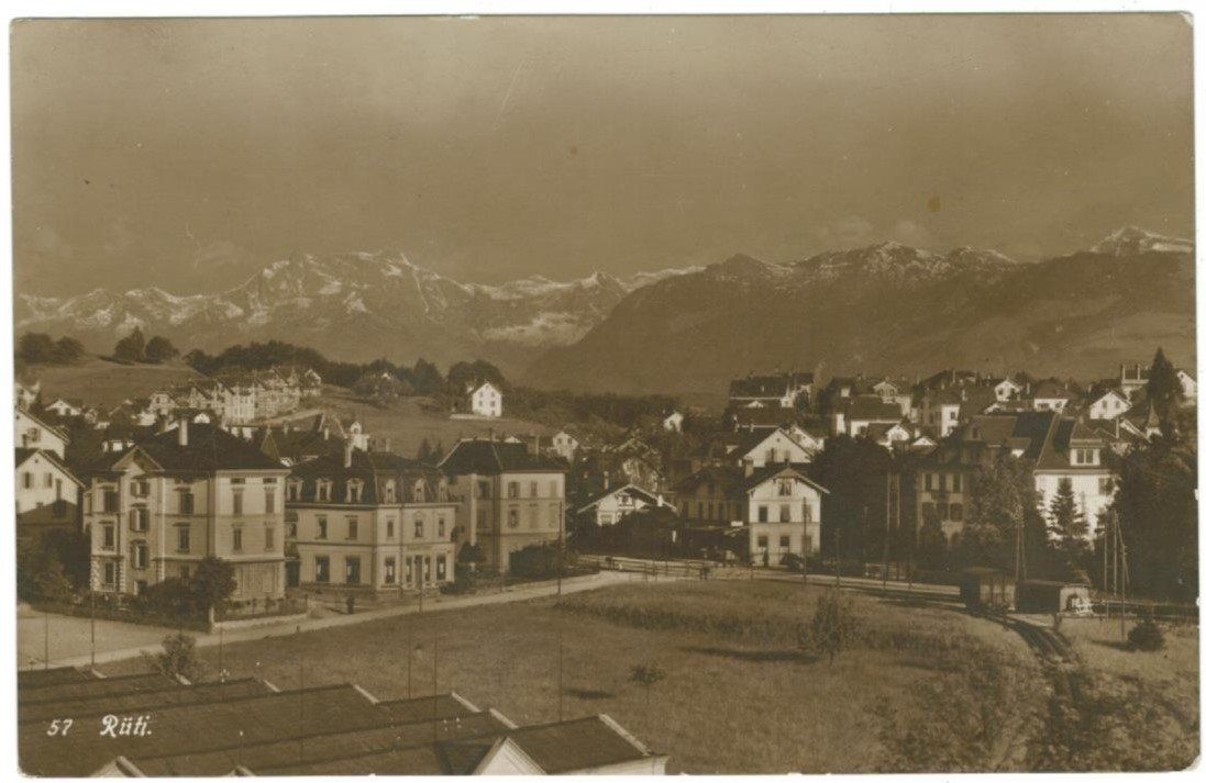Ansichtskarten: AK Rüti 1917 – Gebraucht aus Zürich von Tolima194