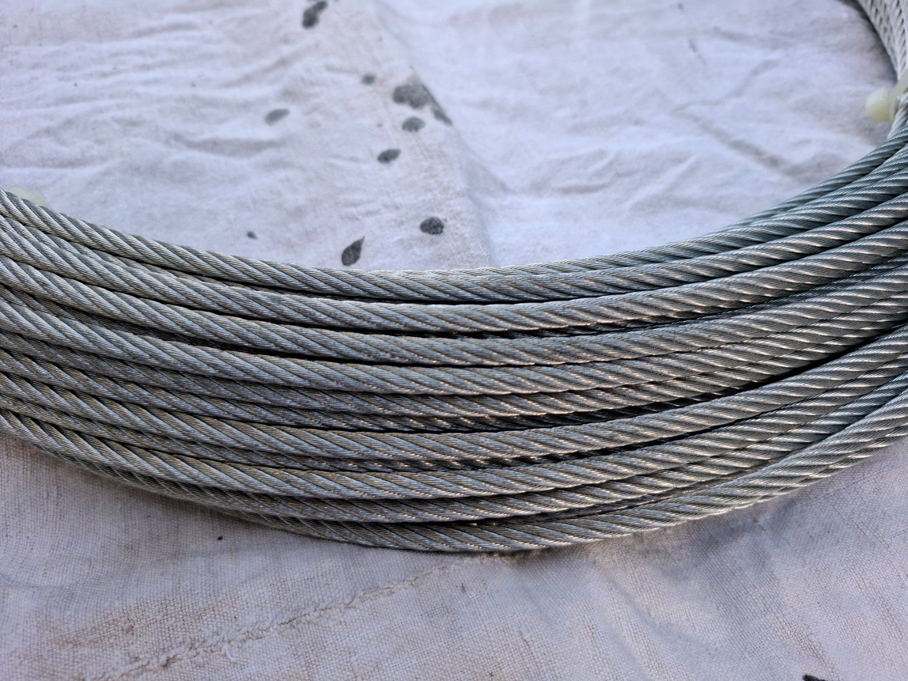 Ferramenta: Stahlseil / Drahtseil / 6 mm ca. 100 Meter – Nuovo (secondo la descrizione) da Seewen SZ venduto da AllroadV8Power 1