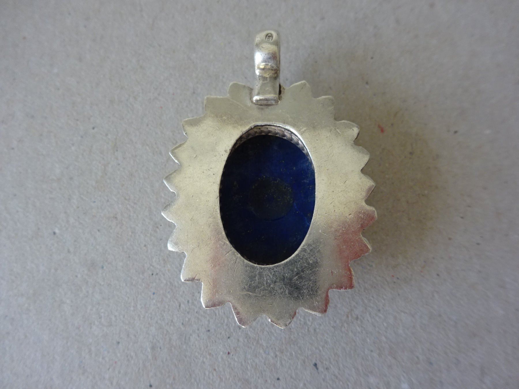 Ciondoli: Lapislazuli Anhänger - 925 Silber – Usato da Esslingen venduto da eintagammeer 7