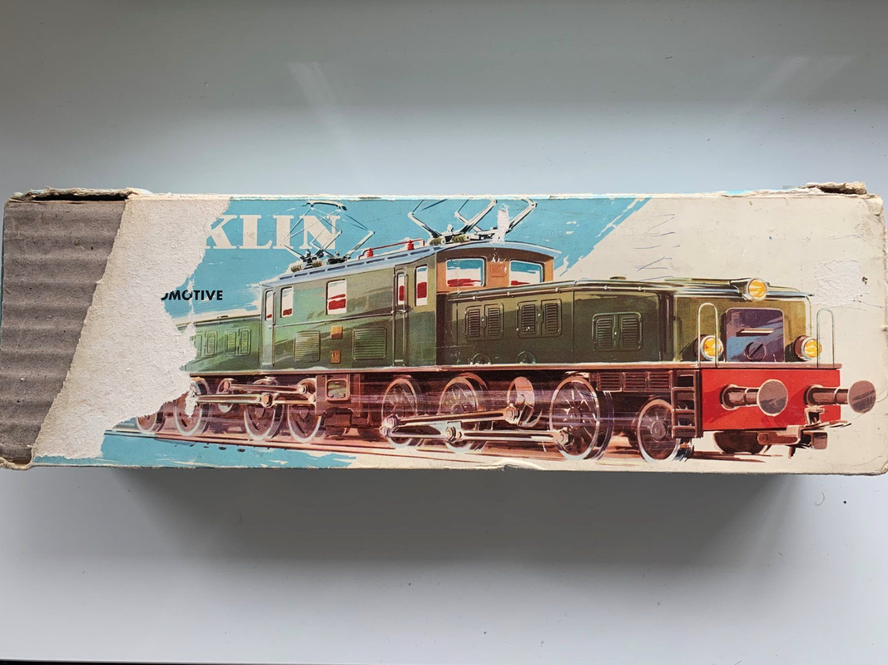 Märklin Modellini di ferrovie: Altes Märklin SBB Krokodil metall 3015 – Usato da Volketswil venduto da zwitsch33 6