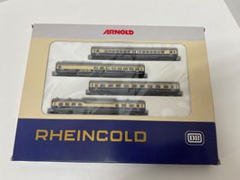 Arnold 0144 Rheingold Wagen Set, Bespielt mit OVP
