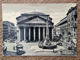 Rom, Pantheon, Oldtimer. an Pfr. Zrmp, Dagmersellen 1965