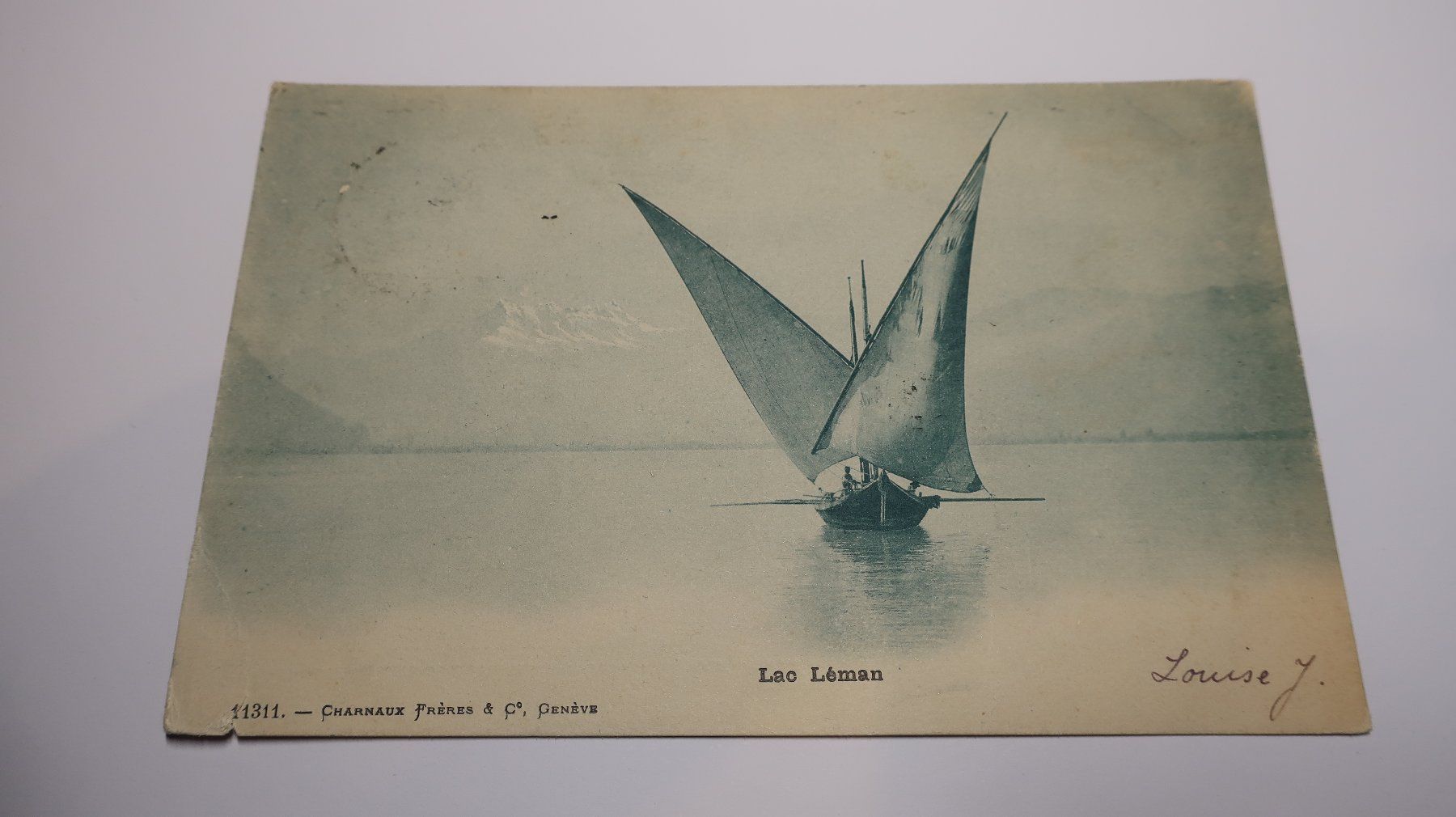 Cartoline postali: Lac Léman  1903 – Usato da Cormoret venduto da Pascalll2001 1