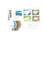OLYMPIA ATM  2 beide Arten FDC ET St. Gallen PTT UNIKATE TOP