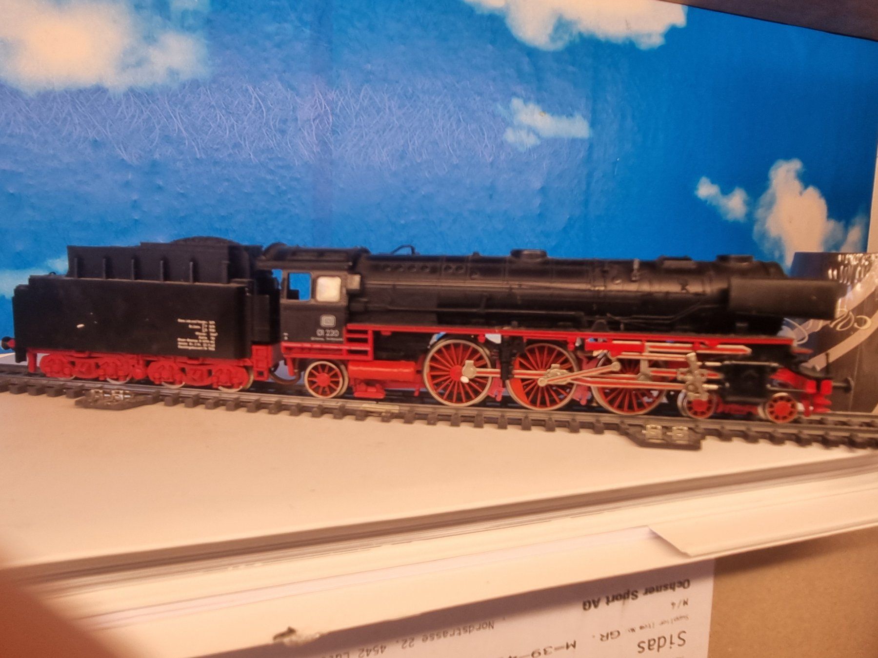 Fleischmann Modelleisenbahnen: Fleischmann 4179 HO Dampflok BR 50 662 der DB – Gebraucht aus Männedorf von Modelle-aller-Art 5