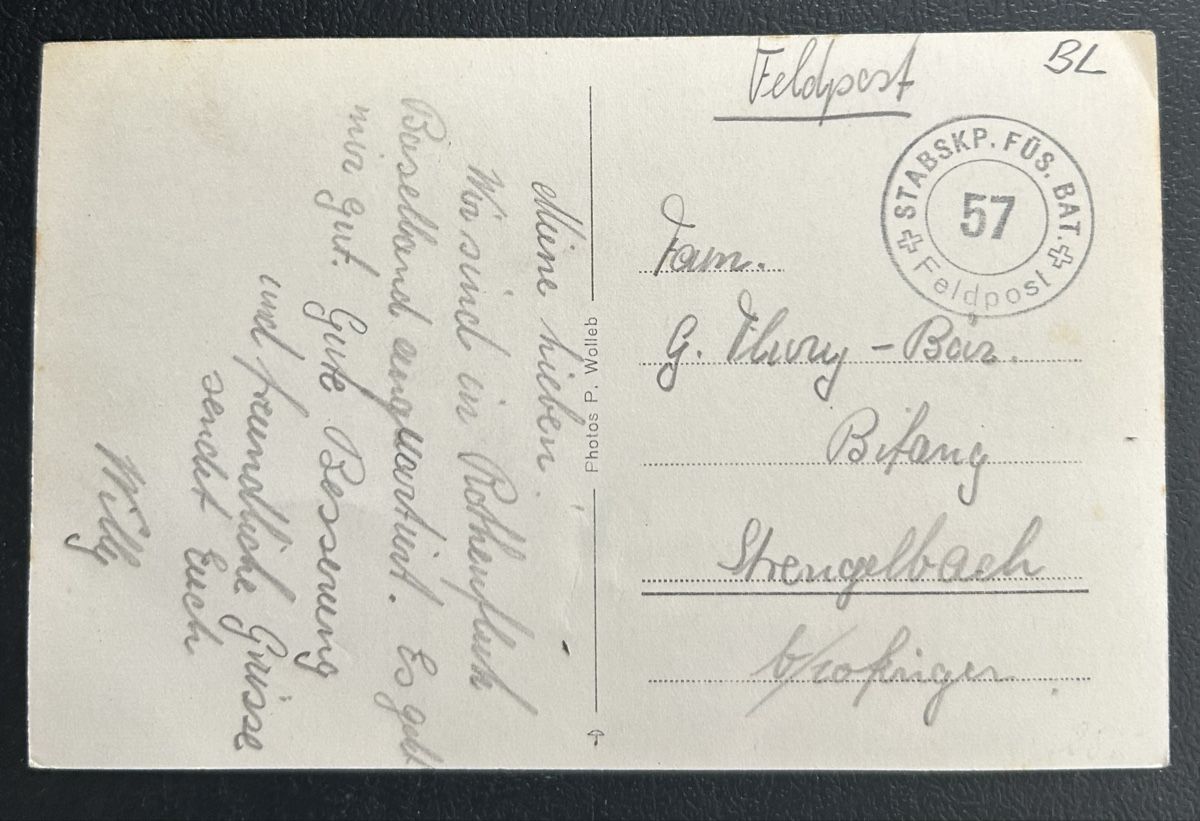 Cartes postales: Fotokarte Rothenfluh  – D'occasion à Horw par Tellbub 1