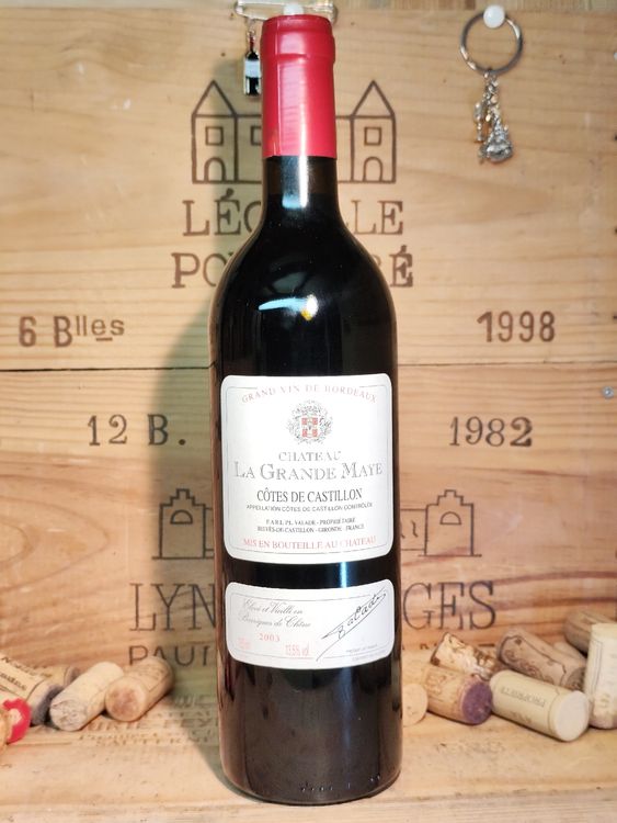 2003 Chateau La Grande Maye Côtes de Castillon (Neu und
