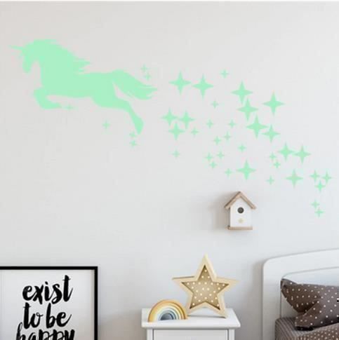 Sticker: Einhorn fluoreszierender Aufkleber – Nuovo e nell'imballaggio originale da Gurmels venduto da Swisspod 1