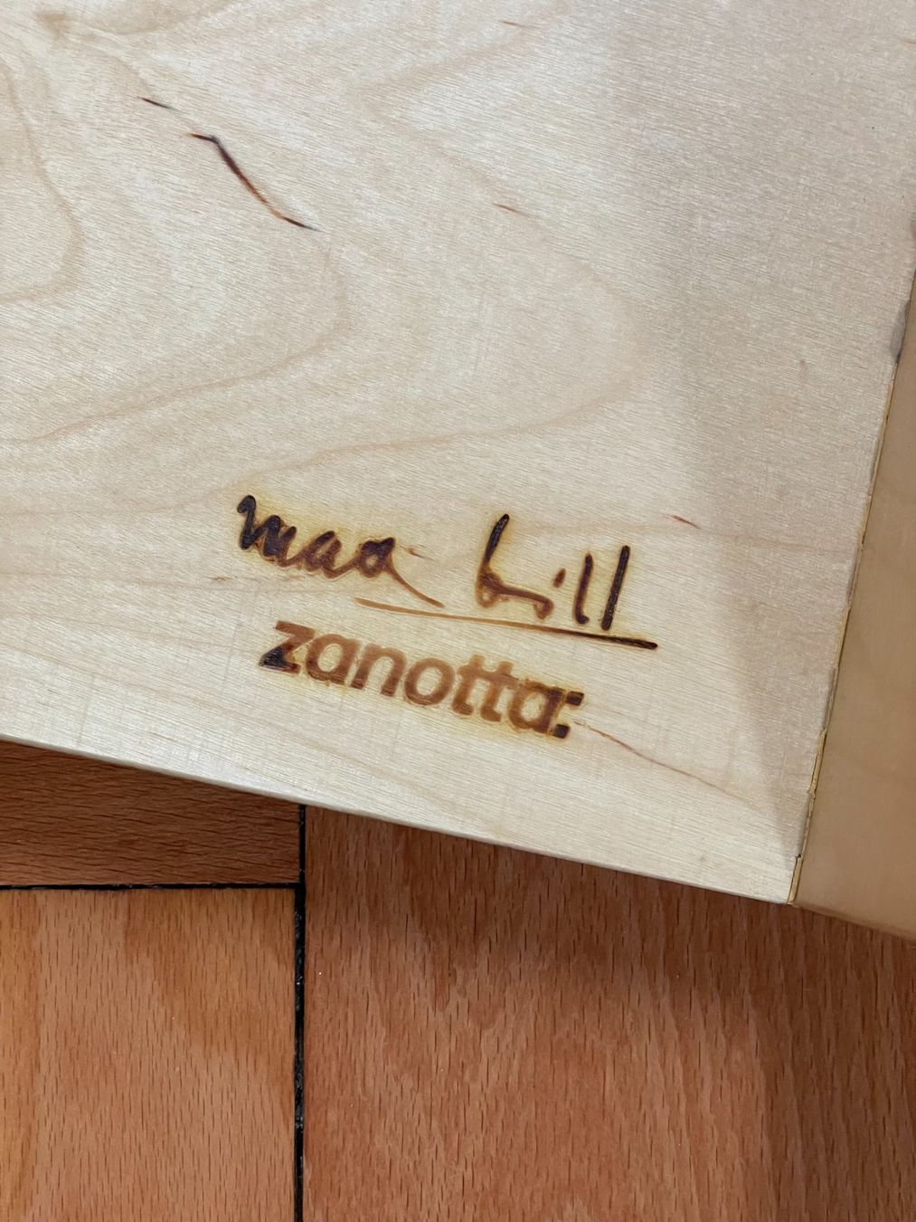 Zanotta Sgabelli: Zanotta Ulmer Hocker Max Bill – Usato da Zürich venduto da ludikriskris 1
