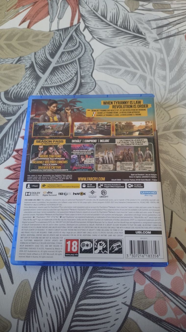 Giochi: FARCRY6 PS5 Ultimate édition – Usato da Bévilard venduto da nadmat 1