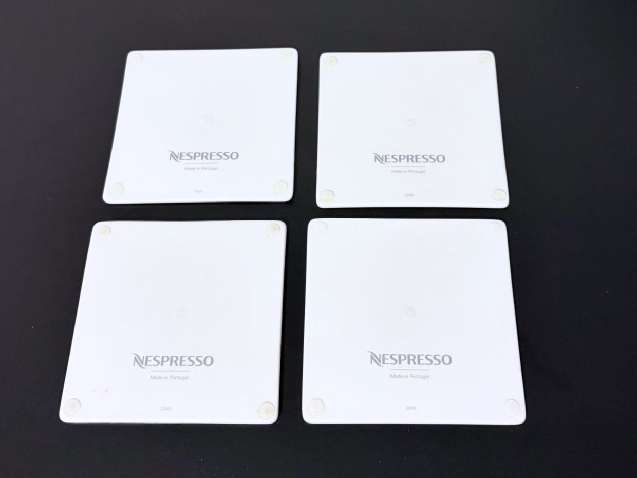 Nespresso Sottobicchieri: Nespresso Untersetzer 4 Stück – Usato da Birr venduto da Jamonline 2
