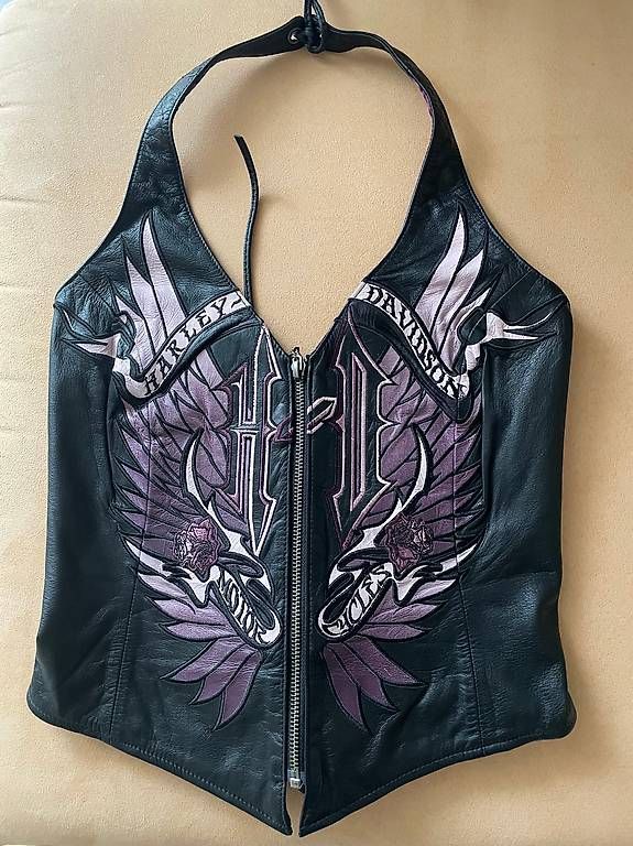 Top: AUTHENTIC HARLEY-DAVIDSON Leather Bustier / Top – Usato da Solothurn venduto da Deinze