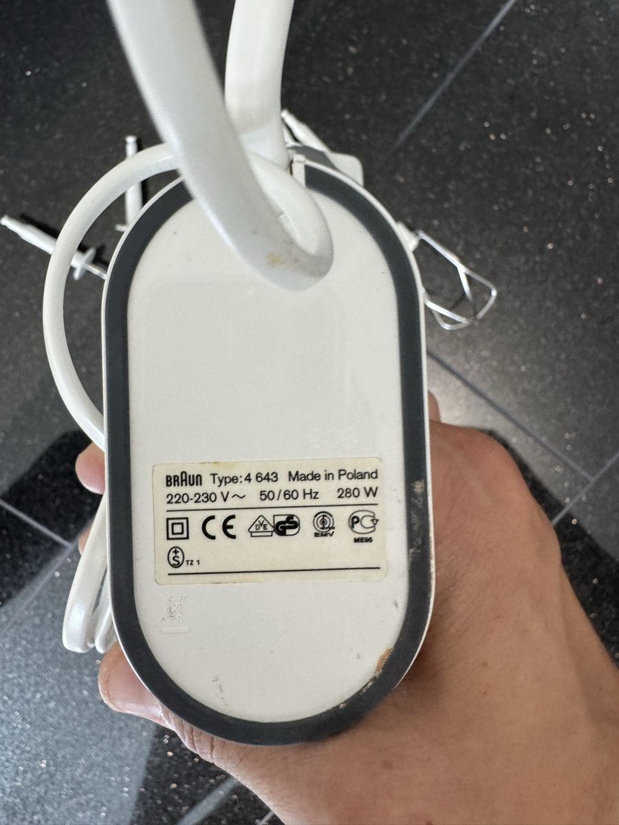 Braun Appareils de cuisine: Braun Handmixer Multimix Type 4 643 280W – D'occasion à Schlieren par thwillyag 2