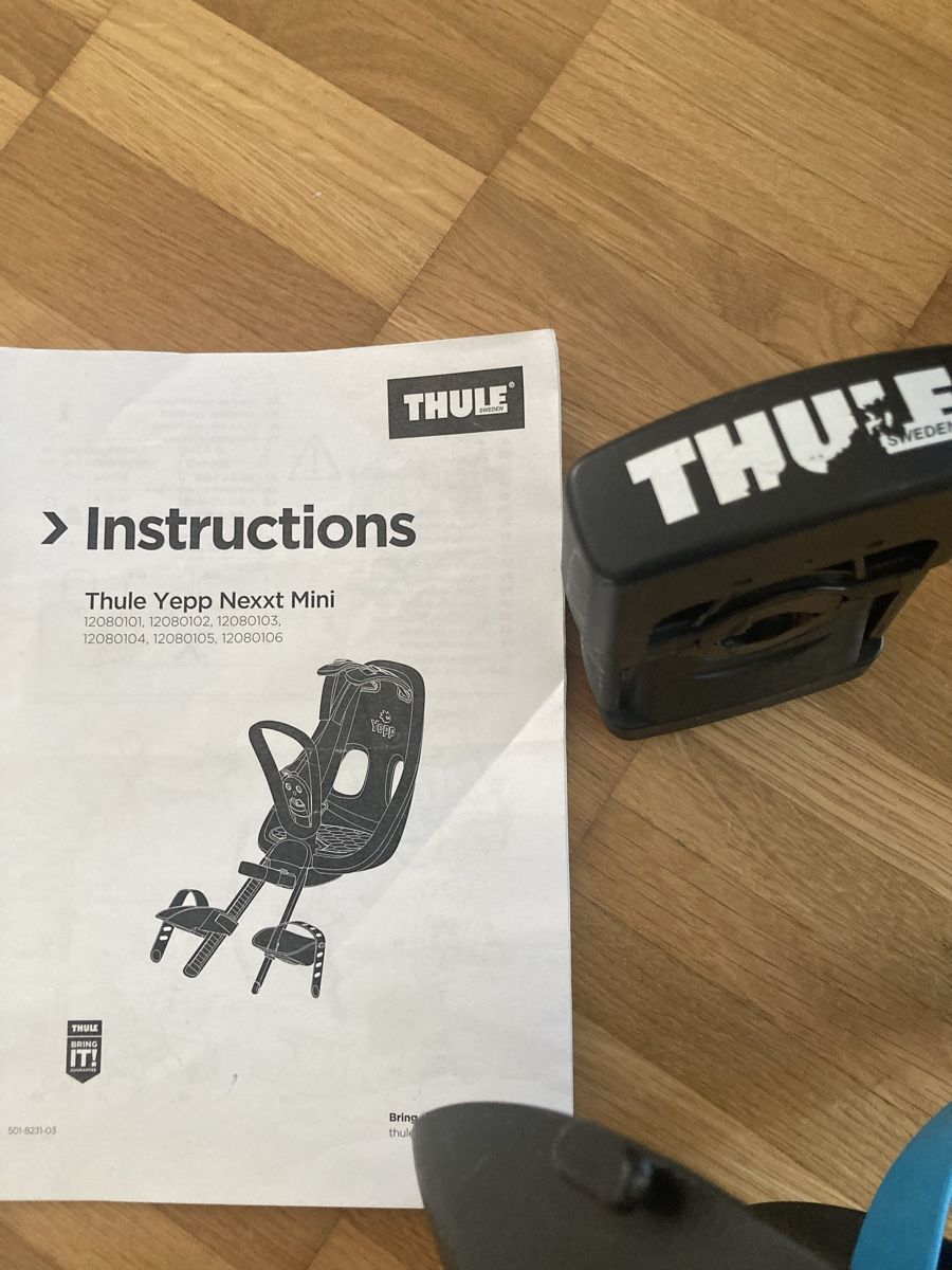 Thule Pezzi di ricambio: Thule Yepp Nexxt Mini babysitz vorne – Usato da Binz venduto da wigwam11 2