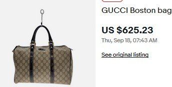 Gucci Borse: Gucci Supreme Joy Boston Tasche / sac – Usato da Collonges venduto da Auganien 5