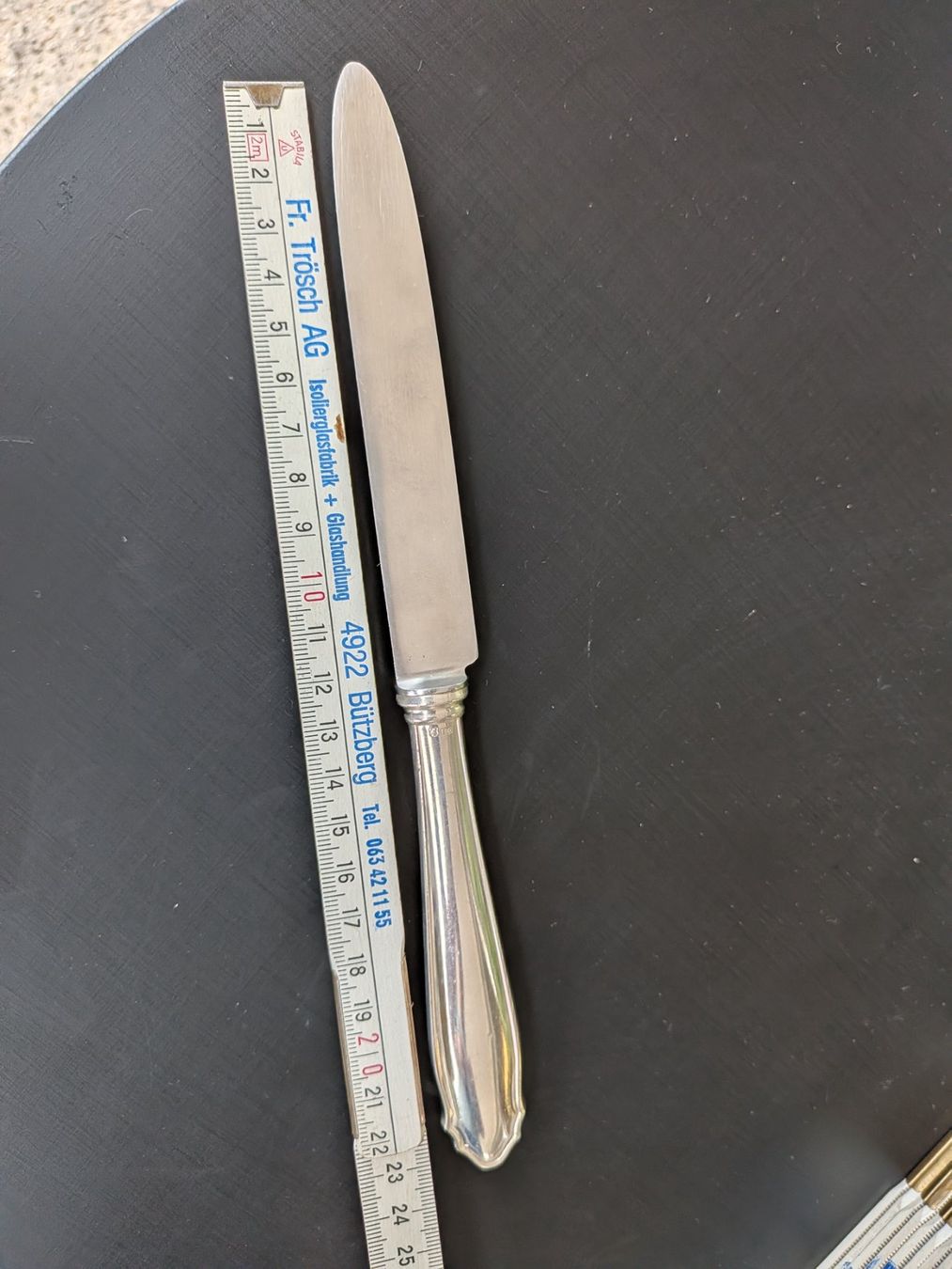 Jezler Besteck: Messer Jezler Silber 800 – Gebraucht aus Emmen von Brockofsky 2