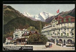 Interlaken, Terminus Hotel Bahnhof, Pens