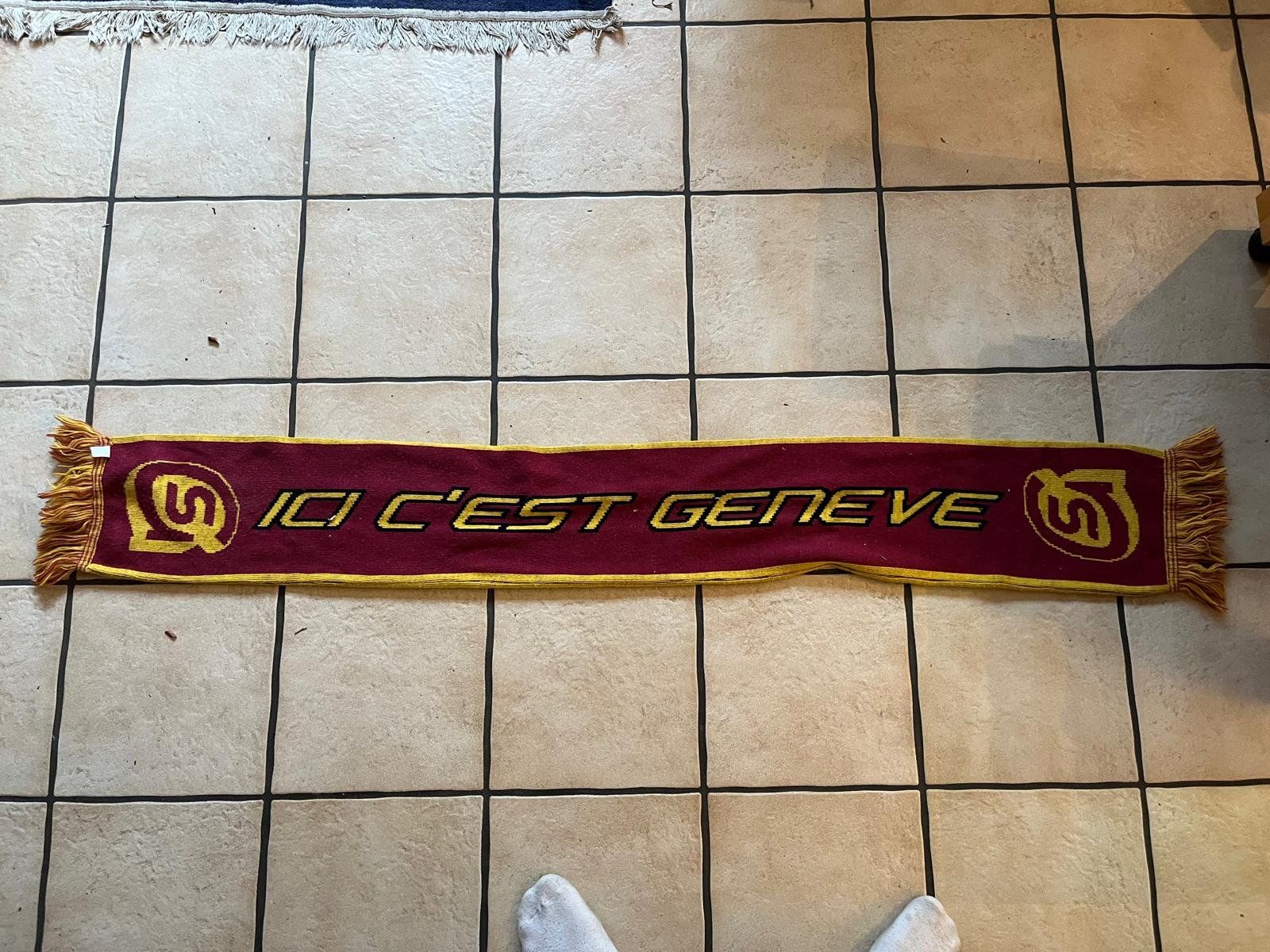 Foulard & Sciarpe: Geneve Servette Schal Echarpe – Nuovo (secondo la descrizione) da Büttikon AG venduto da ala_gw7p 3