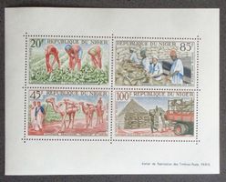 NIGER 1963: Campagne arachidière, bloc **
