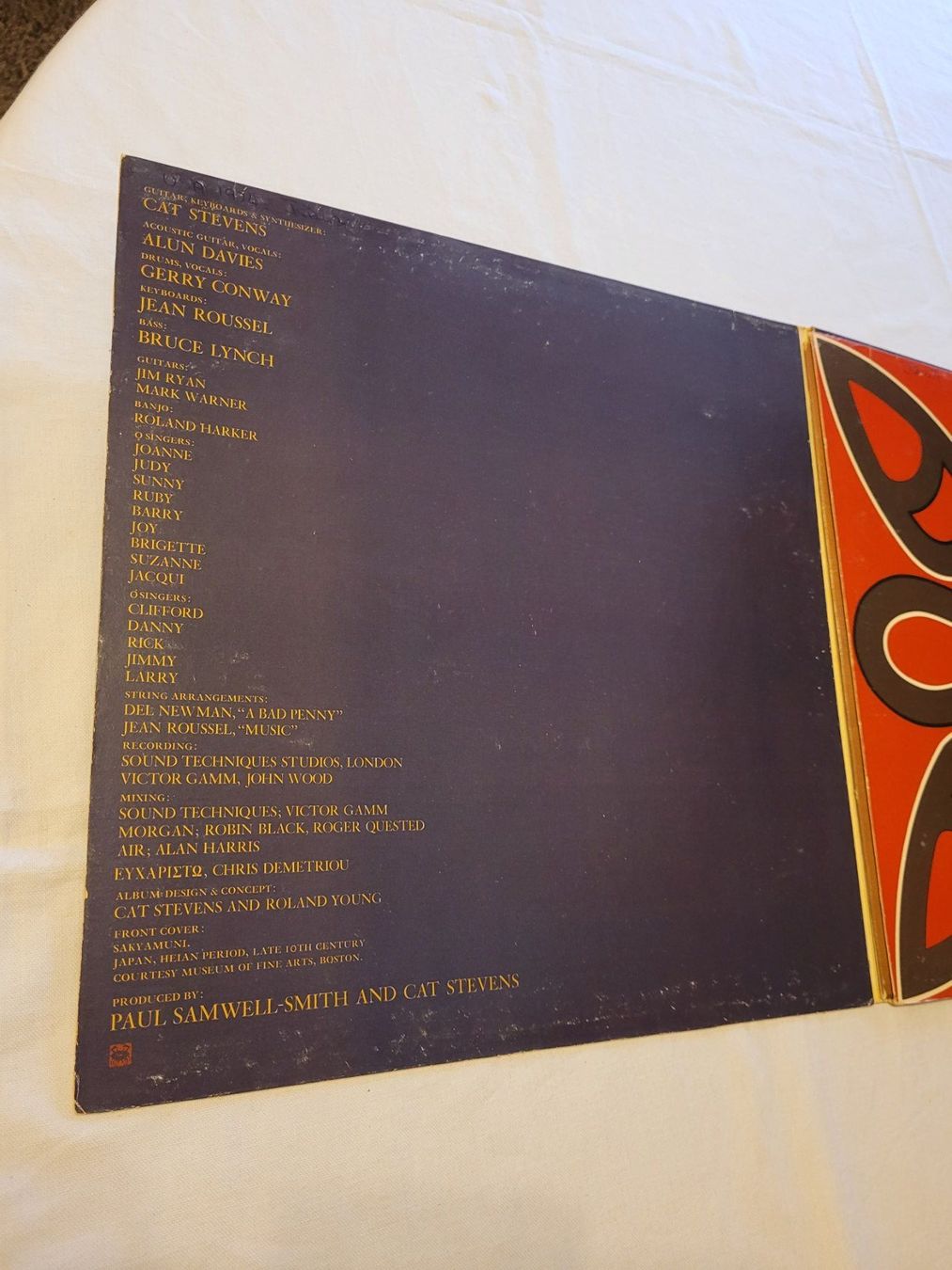 Dischi in vinile: Vinyle Cat Stevens Buddha And The Chocolate Box – Usato da la Chaux-de-Fonds venduto da Lampe 1