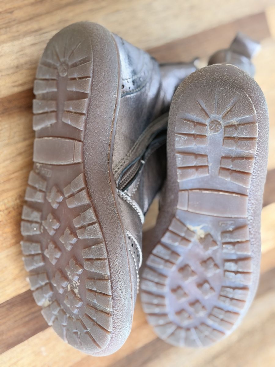 Bisgaard Scarpe per ragazze: Bisgaard Stiefelette, Gr. 32, Leder metallic finish – Usato da Allschwil venduto da cconnie 4