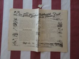 Globi Zeichen-Wettbewerb Nr. 3 von 1945 - unbemalt - T28