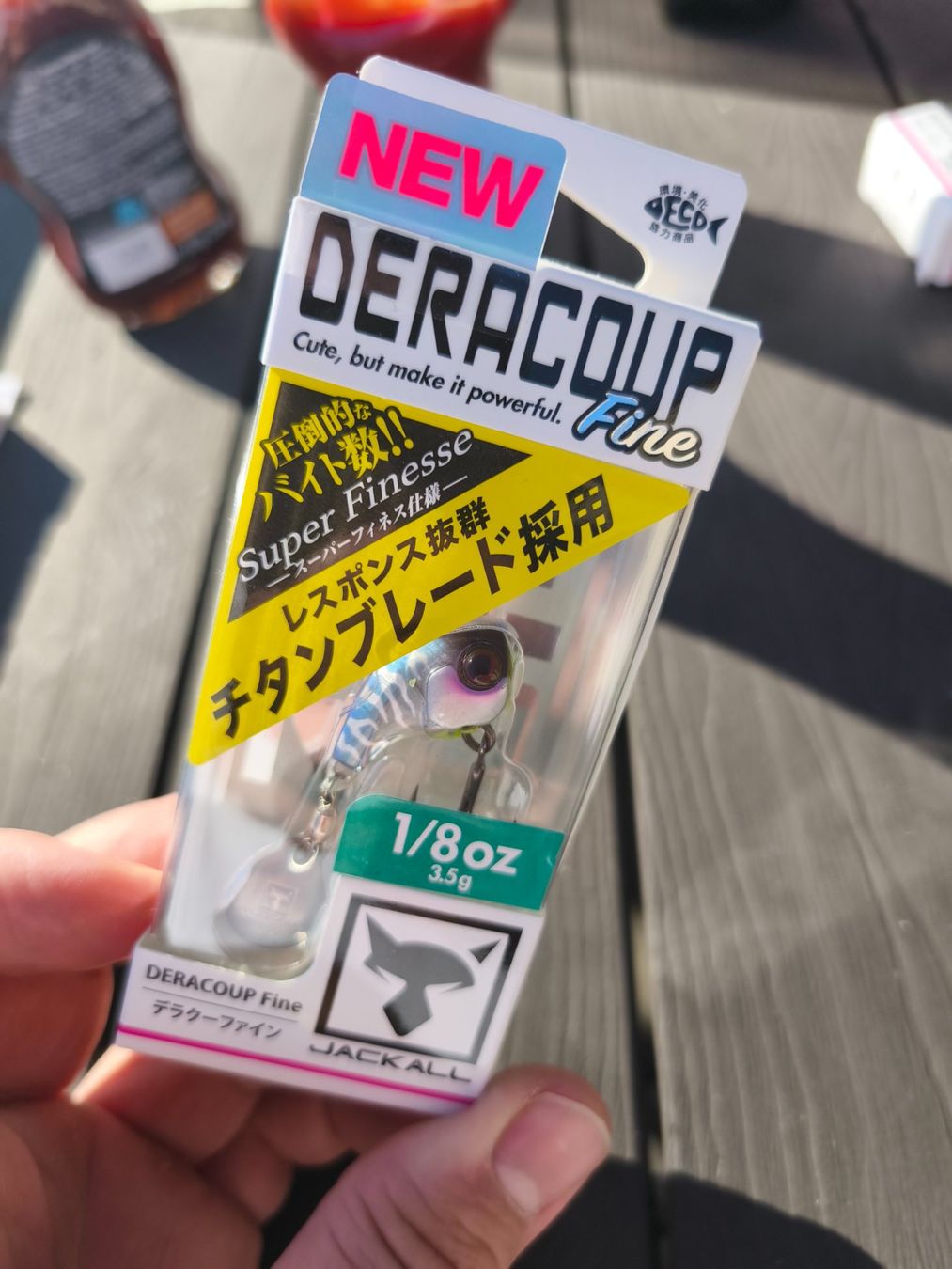 Esche: Jackall Deracoup Fine 3.5g NEW!! – Nuovo e nell'imballaggio originale da Sarnen venduto da sebalant
