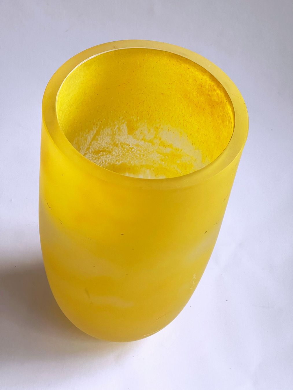Vasi & Recipienti: DEKO SATINGLAS VASE*1970er**** – Usato da Dübendorf venduto da Orchid18 1