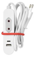Travel Station EU USB-AC 1x Euro-Steckdose, 1x USB-C / 1x US