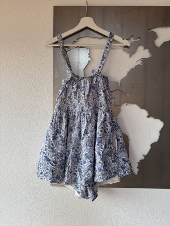 Hollister Sommer Playsuit, Gr. M, Blau/Weiss, Top Zustand!
