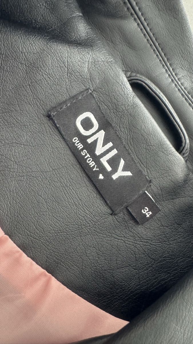 Only Jacken: ONLY Kunstlederjacke Gr. 34 – Neu und originalverpackt aus Villmergen von cla_j62w 2