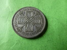 Grossbritannien 1935, Florin - Silber