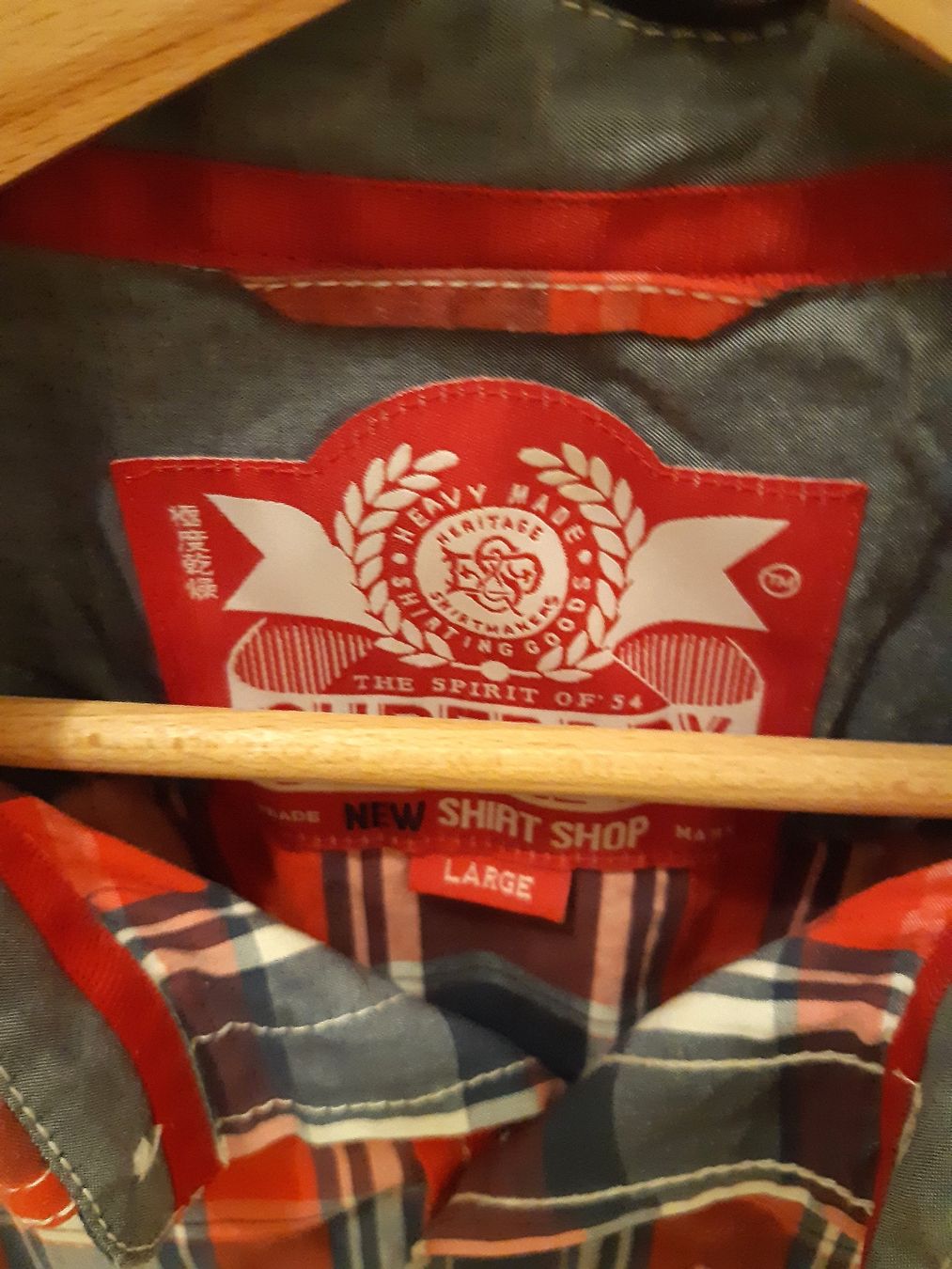 Camicie: Chemise SuperDry Taille L – Usato da Onex venduto da Alban22 2