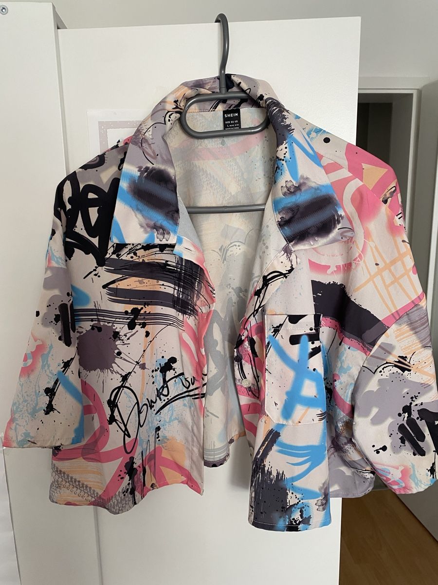 Shein Camicette: Bunte Sommerbluse Grösse L  – Usato da Basel venduto da hea_pp2f