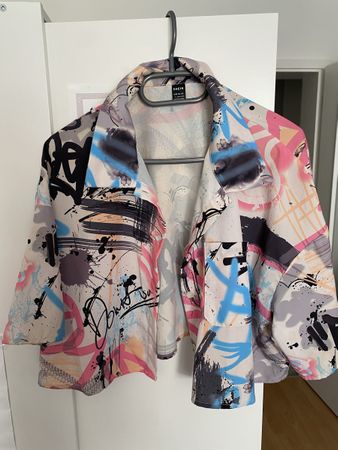 Bunte Sommerbluse Grösse L 