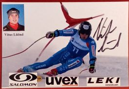 Vitus Lüönd CH-Ski Autogramm signiert Foto 10x15cm