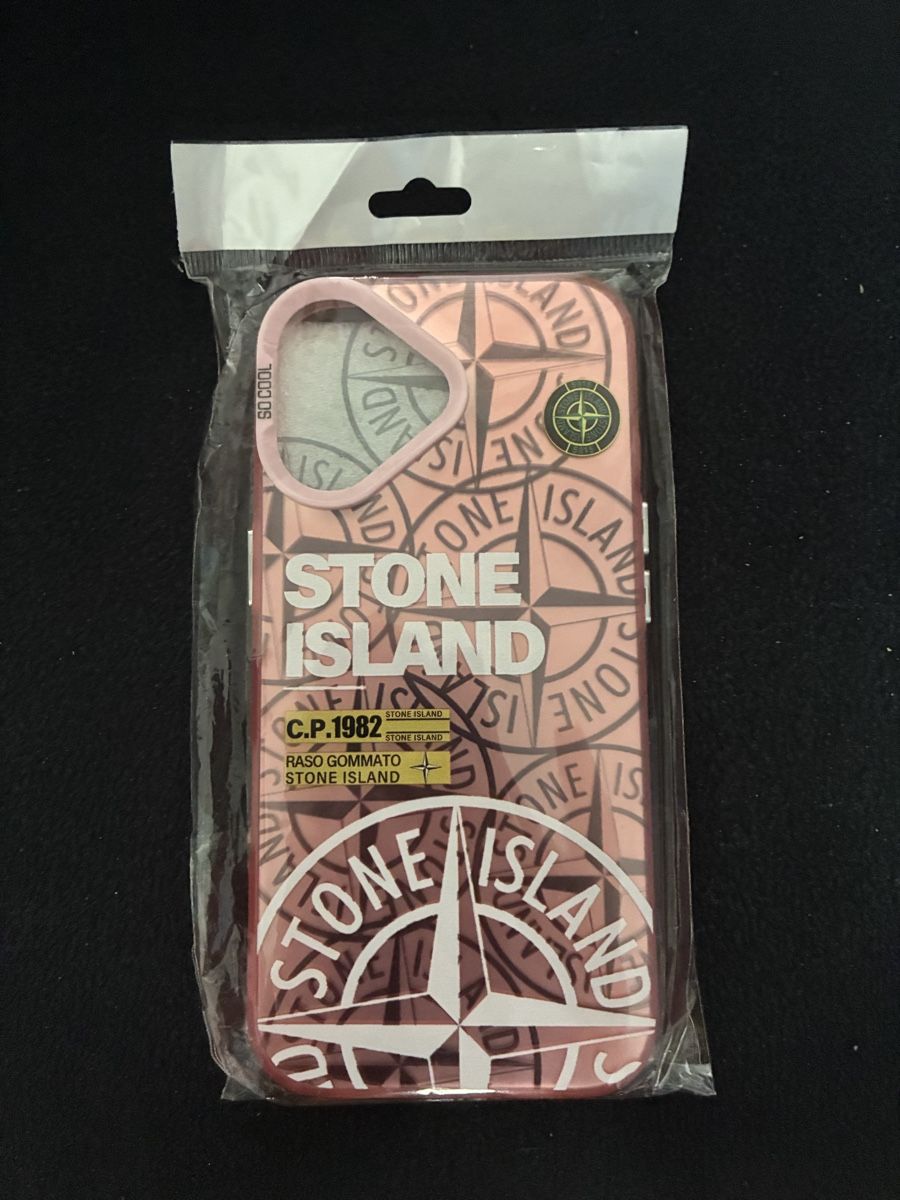 Stone Island Cover & Protezioni schermo: STONE ISLAND CASE PINK IP17 – Nuovo (secondo la descrizione) da Taverne venduto da YOHISTORE