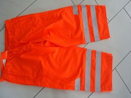 Gut erhaltene, orangefarbene Arbeitshose von Rotofil CH