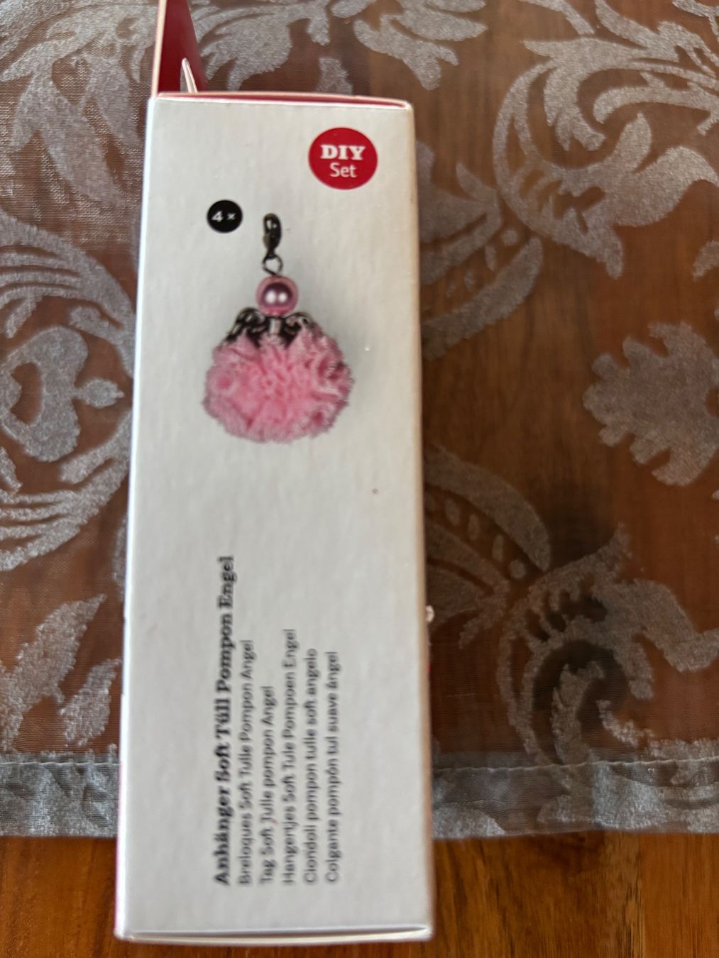 Portachiavi: Anhänger Soft Tüll Pompon Engel DIY Set – Nuovo e nell'imballaggio originale da Balsthal venduto da Uroby 1