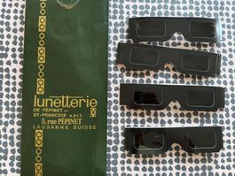 4x Sonnenfinsternis-Brille Lunettes éclipse Eclipse glasses