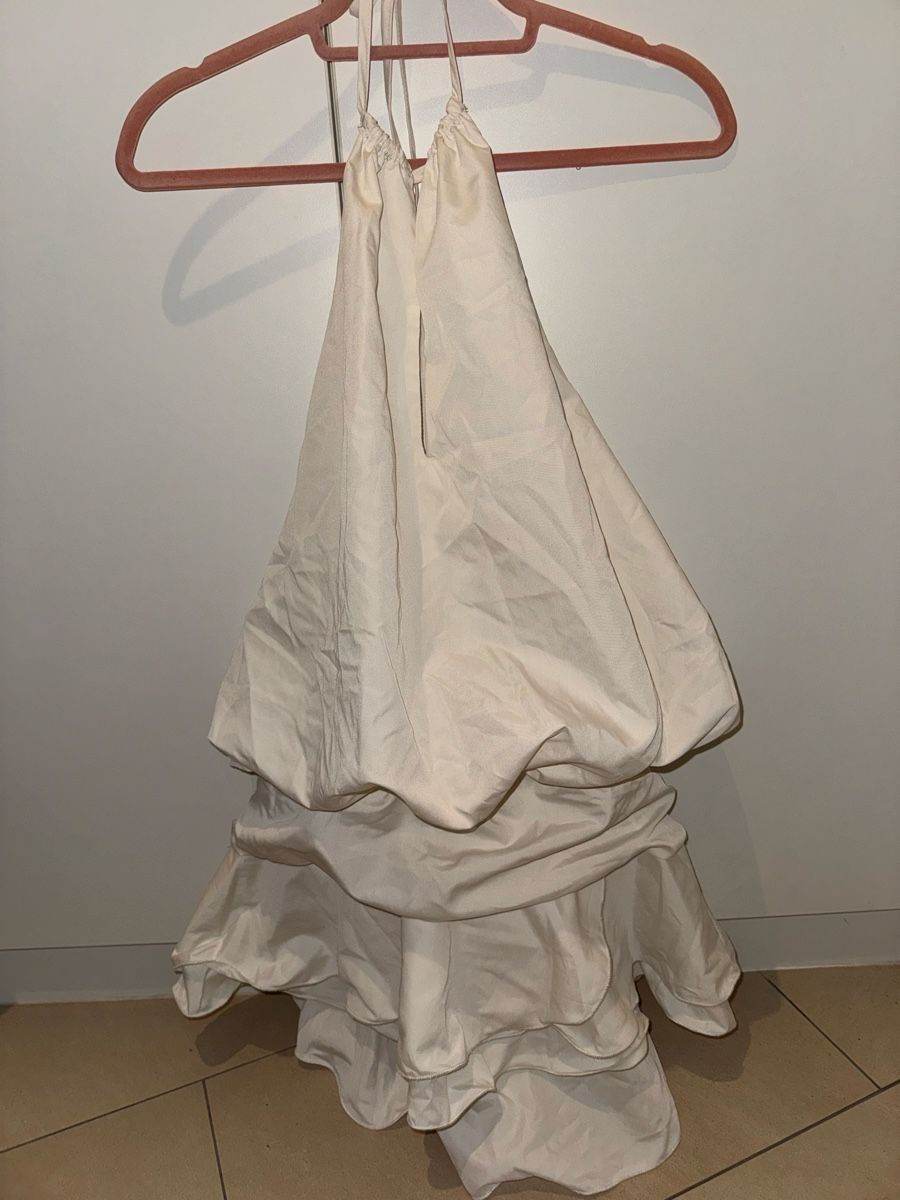 Vestiti: Robe bouffante avec dos nu blanc – Nuovo e nell'imballaggio originale da Renens VD venduto da Fleurg10 1