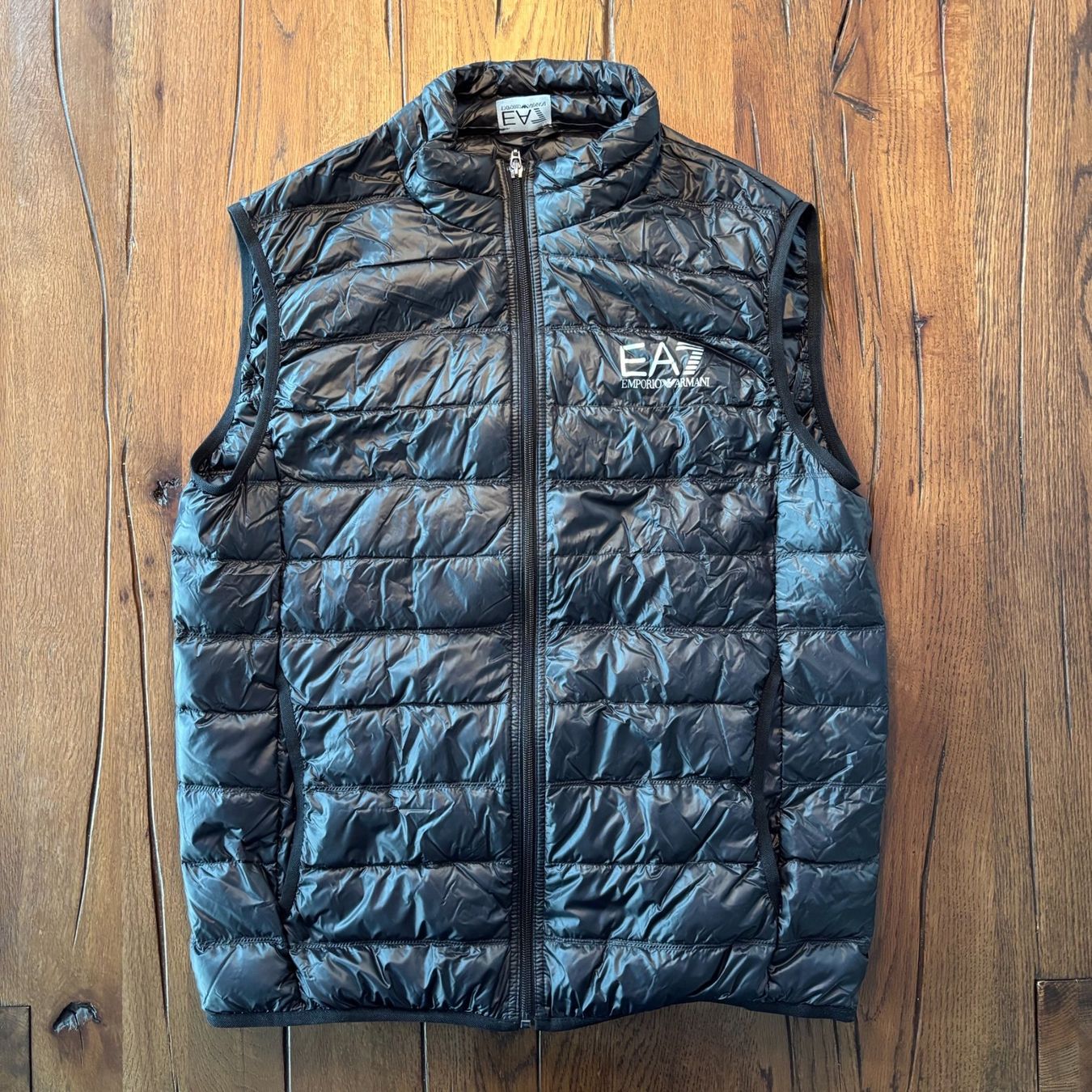 TOP: edle NEUE DAUNENWESTE GILET EA7 EMPORIO ARMANI ITALIEN (Neu