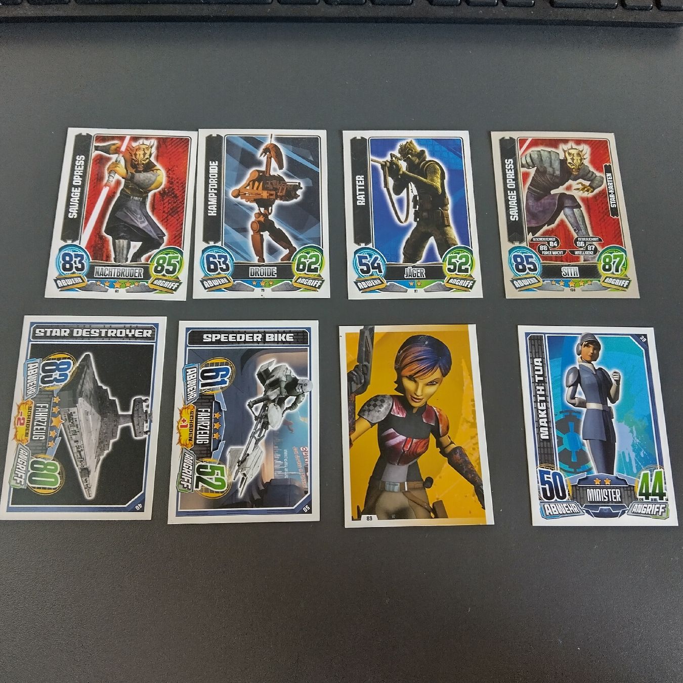 Topps Sammelbilder & Trading cards: Star Wars Trading Cards Topps – Gebraucht aus Münchenbuchsee von Kniffli 1