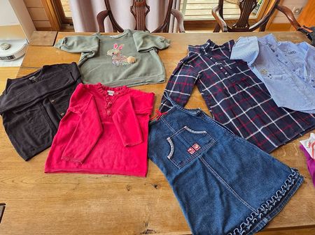 Lot vêtements fille en 6 ans