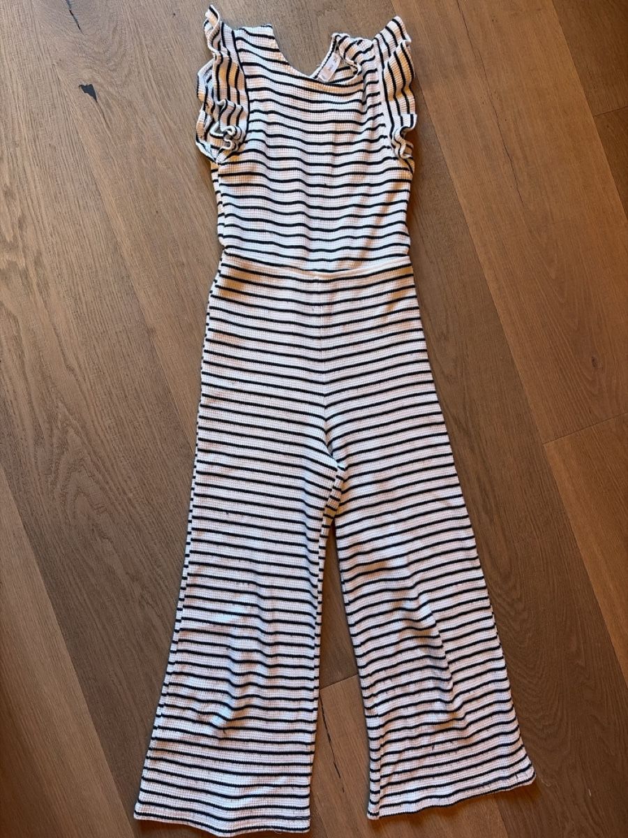 Mango Tute: Mango Jumpsuit Gr. 140, gestreift – Usato da Saanenmöser venduto da ballerinas