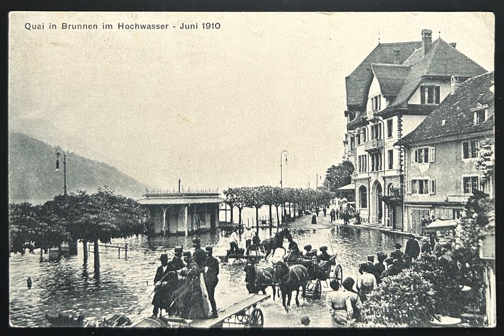 Brunnen Hochwasser 1910 Kaufen auf Ricardo