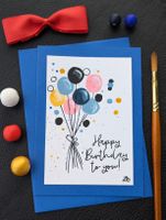 Handmade Birthday Card - Unique Design for Special Day!