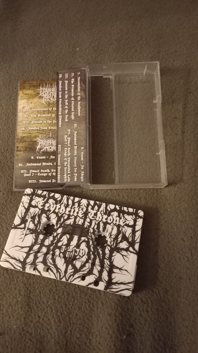 Musicassette: Erythrite Throne/Phosphorus Moat -Split Black Metal tape – Usato da Olten venduto da Donatello1984 2