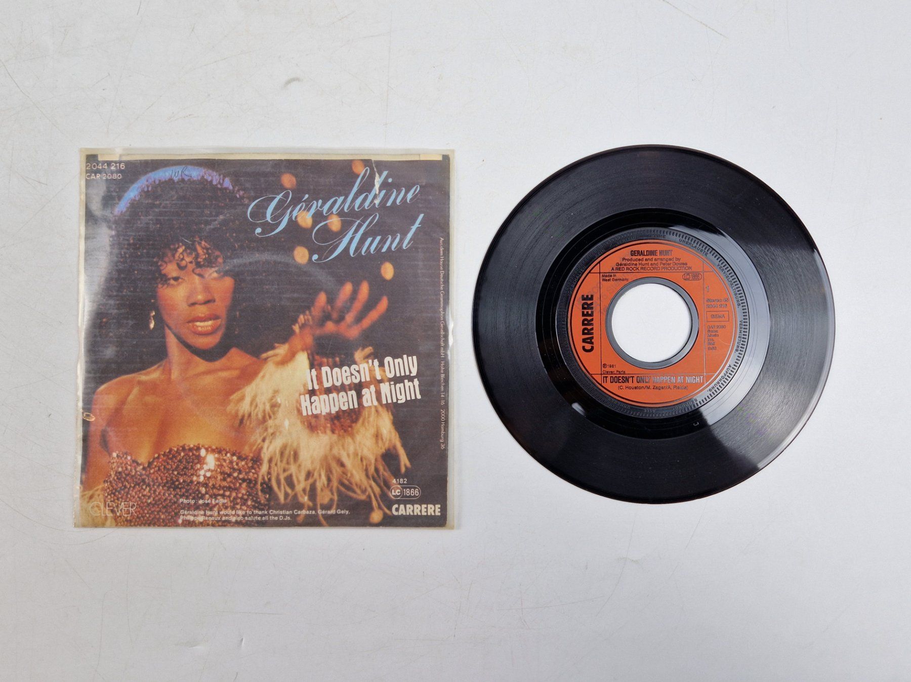Dischi in vinile: Géraldine Hunt ( 1 Single) – Usato da Muhen venduto da Restwert_Muhen 1