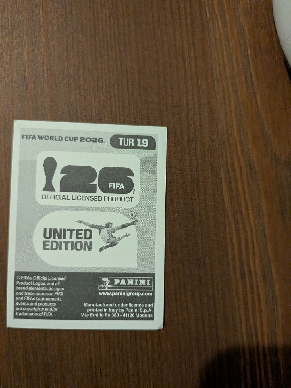 Panini Carte collezionabili: Panini Bild TUR 19 – Usato da Eschenbach SG venduto da SanFranciscoCalifornia 1